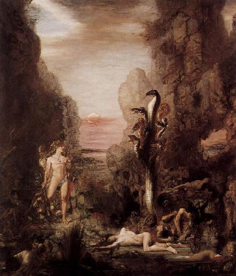 Gustave Moreau Herkules und die Lernaische Hydra